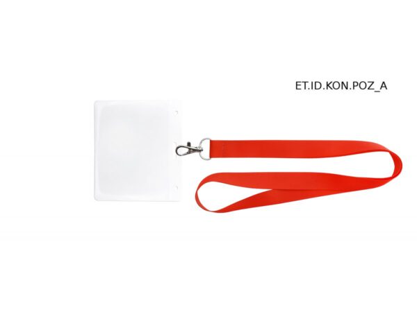 Transparentne etui na poziome identyfikatory konferencyjne KONGRES – niezbędny gadżet na eventy od AMGS Group.