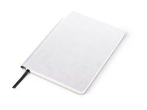 Notes reklamowy MOLI A5 z miękką okładką PU i zakładką, możliwość nadruku logo.