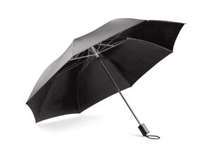 Reklamowy parasol składany SAMER z możliwością nadruku logo.