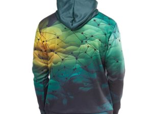 Bluza z kieszenią typu kangur, męska - z własnym nadrukiem sublimacyjnym. Zamów w AMGS Group.